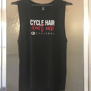 “Cycle Hair Don’t Care” Spin, Cyclebar Tank